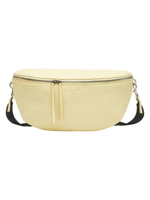 Liebeskind Berlin Skórzana saszetka w kolorze żółtym - 40 x 27 x 11 cm rozmiar: onesize
