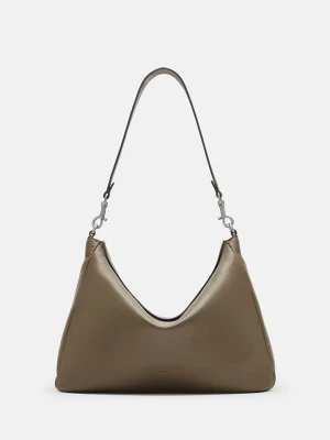 Liebeskind Berlin Skórzana torebka "Abigail" w kolorze khaki - 32 x 24 x 13 cm rozmiar: onesize