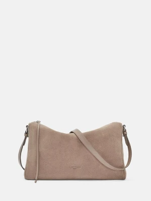 Liebeskind Berlin Skórzana torebka "Amalya" w kolorze szarobrązowym - 33,5 x 20,5 x 10,5 cm rozmiar: onesize