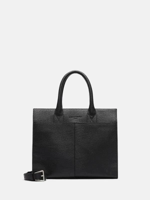 LIEBESKIND BERLIN Skórzana torebka "Blake L" w kolorze czarnym - 34 x 28 x 16 cm rozmiar: onesize