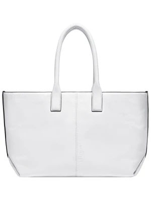 LIEBESKIND BERLIN Skórzana torebka "Chelsea M" w kolorze białym - 36 x 27 x 15 cm rozmiar: onesize