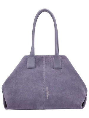 LIEBESKIND BERLIN Skórzana torebka "Chelsea" w kolorze fioletowym - 36 x 28 x 15 cm rozmiar: onesize
