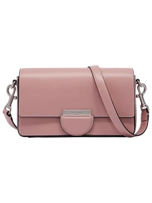 LIEBESKIND BERLIN Skórzana torebka "Crossbody S" w kolorze jasnoróżowym - 24 x 14 x 5 cm rozmiar: onesize