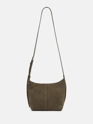 Liebeskind Berlin Skórzana torebka "Demi" w kolorze khaki - 19 x 20 x 10 cm rozmiar: onesize