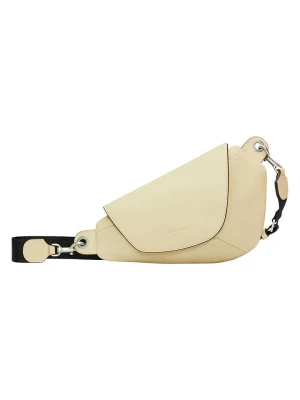 Liebeskind Berlin Skórzana torebka "Oval" w kolorze beżowym - 33 x 21 x 2 cm rozmiar: onesize