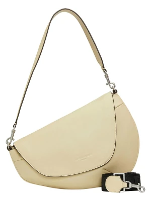 Liebeskind Berlin Skórzana torebka "Oval" w kolorze beżowym - 33 x 21 x 5 cm rozmiar: onesize