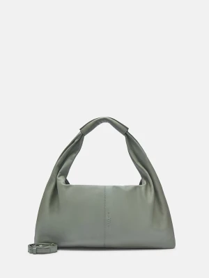 Liebeskind Berlin Skórzana torebka "Scarlet" w kolorze jasnozielonym - 45 x 25 x 10,5 cm rozmiar: onesize