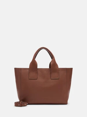 Liebeskind Berlin Skórzana torebka "Sienna" w kolorze jasnobrązowym - 35 x 27 x 13 cm rozmiar: onesize