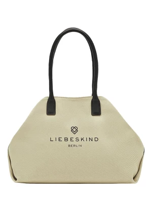 LIEBESKIND BERLIN Skórzana torebka w kolorze beżowym - 36 x 28 x 15 cm rozmiar: onesize