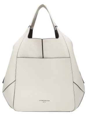 LIEBESKIND BERLIN Skórzana torebka w kolorze białym - 30 x 36 x 18 cm rozmiar: onesize