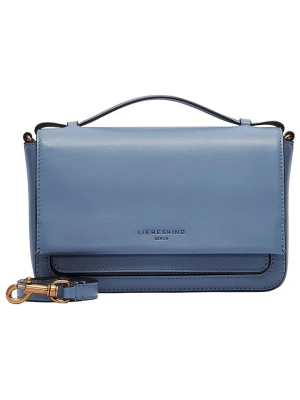 LIEBESKIND BERLIN Skórzana torebka w kolorze błękitnym - 19 x 13 x 6 cm rozmiar: onesize