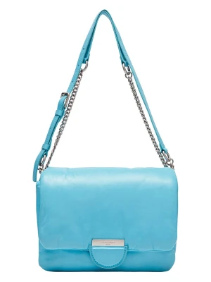 Liebeskind Berlin Skórzana torebka w kolorze błękitnym - 27 x 17 x 10 cm rozmiar: onesize
