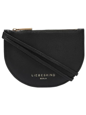 LIEBESKIND BERLIN Skórzana torebka w kolorze czarnym - 14 x 10 x 1 cm rozmiar: onesize