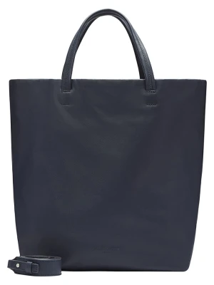 Liebeskind Berlin Skórzana torebka w kolorze granatowym - 31 x 38 x 15 cm rozmiar: onesize