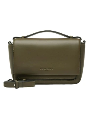 Liebeskind Berlin Skórzana torebka w kolorze khaki - 22 x 14 x 8 cm rozmiar: onesize