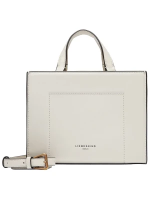 LIEBESKIND BERLIN Skórzana torebka w kolorze kremowym - 24 x 17,5 x 9,5 cm rozmiar: onesize