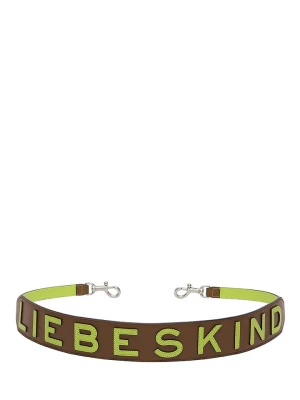 Liebeskind Berlin Skórzany pasek w kolorze jasnobrązowym do torebki - dł. 96 cm rozmiar: onesize