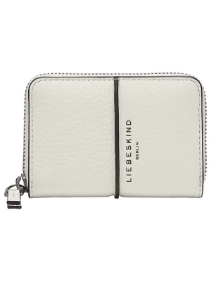 Liebeskind Berlin Skórzany portfel "Eliza" w kolorze białym - 11,5 x 8 x 2 cm rozmiar: onesize
