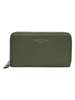 Liebeskind Berlin Skórzany portfel "Frieda" w kolorze khaki - 16 x 9 x 2 cm rozmiar: onesize