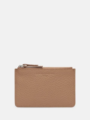 Liebeskind Berlin Skórzany portfel "Star XS" w kolorze beżowym - 13,5 x 8,5 x 0,5 cm rozmiar: onesize