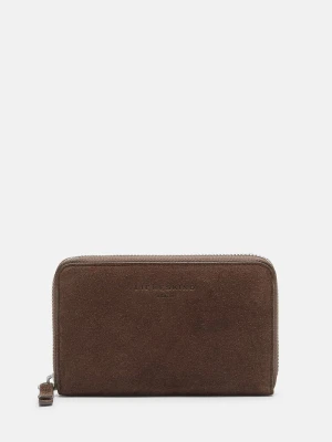 Liebeskind Berlin Skórzany portfel w kolorze brązowym - 15 x 9 x 2 cm rozmiar: onesize