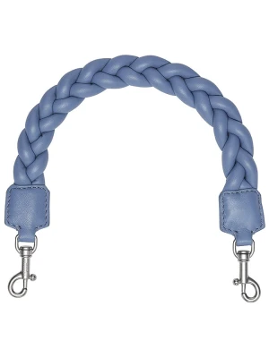 Liebeskind Berlin Skórzany uchwyt w kolorze niebieskim do torebki - dł. 38 cm rozmiar: onesize