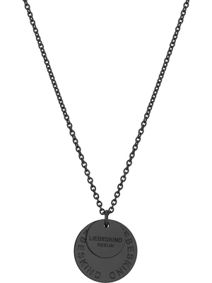Liebeskind Naszyjnik z zawieszką - dł. 45 cm rozmiar: onesize czarny