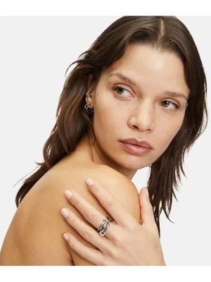 Liebeskind Nausznica w kolorze srebrnym rozmiar: onesize