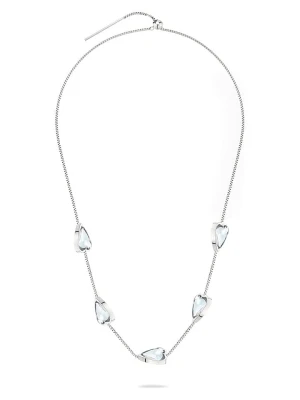 Liebeskind Posrebrzany naszyjnik - dł. 45 cm rozmiar: onesize srebrny