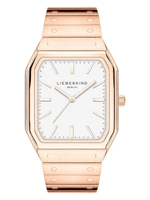 Liebeskind Zegarek kwarcowy w kolorze różowozłoto-białym rozmiar: onesize