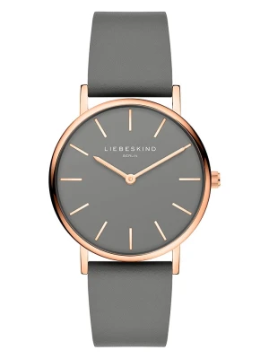 Liebeskind Zegarek kwarcowy w kolorze różowozłoto-szarym rozmiar: onesize
