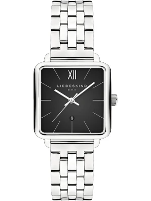 Liebeskind Zegarek kwarcowy w kolorze srebrno-czarnym rozmiar: onesize