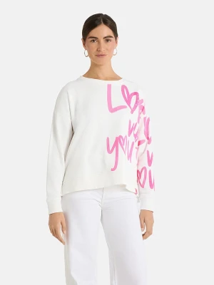LIEBLINGSSTÜCK Bluza "Skip" w kolorze biało-jasnoróżowym rozmiar: S