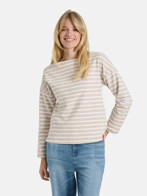 LIEBLINGSSTÜCK Bluza "Stine" w kolorze biało-beżowym rozmiar: 4XL