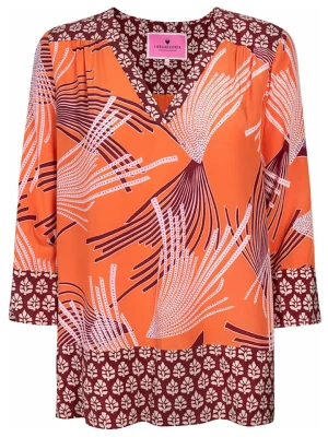 LIEBLINGSSTÜCK Bluzka "Ricarda" w kolorze pomarańczowym rozmiar: 38