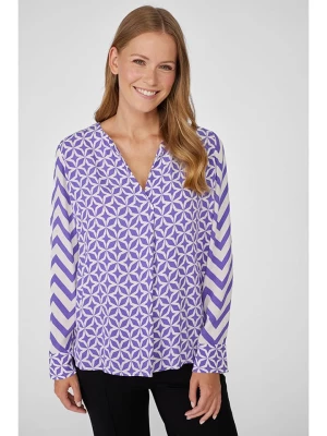 LIEBLINGSSTÜCK Bluzka w kolorze fioletowo-białym rozmiar: 40