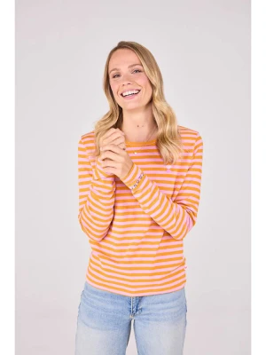 LIEBLINGSSTÜCK Koszulka "Calista" w kolorze pomarańczowo-jasnoróżowym rozmiar: 4XL
