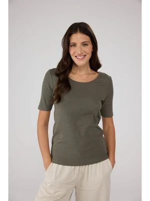LIEBLINGSSTÜCK Koszulka "Carela" w kolorze khaki rozmiar: XS