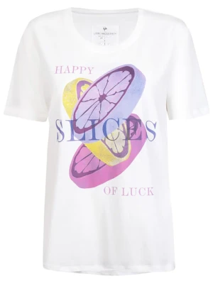 LIEBLINGSSTÜCK Koszulka "Carina" w kolorze białym rozmiar: S