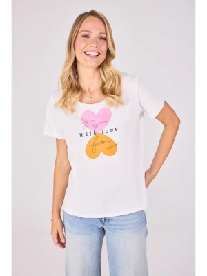 LIEBLINGSSTÜCK Koszulka "Cilia" w kolorze białym rozmiar: XL