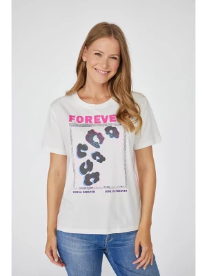 LIEBLINGSSTÜCK Koszulka "Forever" w kolorze białym rozmiar: XL