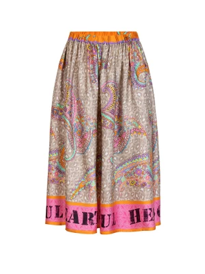 LIEBLINGSSTÜCK Spódnica "Edibe" w kolorze beżowo-różowo-pomarańczowym rozmiar: 48