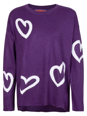LIEBLINGSSTÜCK Sweter w kolorze fioletowym rozmiar: 38