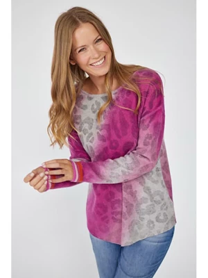 LIEBLINGSSTÜCK Sweter w kolorze jasnoszaro-różowym rozmiar: 42