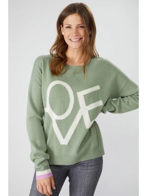 LIEBLINGSSTÜCK Sweter w kolorze oliwkowym rozmiar: 40