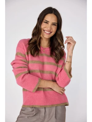 LIEBLINGSSTÜCK Sweter w kolorze zielono-różowym rozmiar: 46