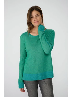LIEBLINGSSTÜCK Sweter w kolorze zielonym rozmiar: 42