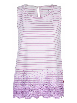 LIEBLINGSSTÜCK Top "Derya" w kolorze biało-fioletowym rozmiar: L