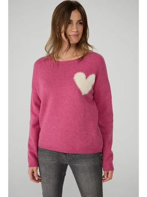 LIEBLINGSSTÜCK Wełniany sweter w kolorze różowym rozmiar: 46