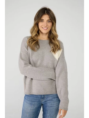 LIEBLINGSSTÜCK Wełniany sweter w kolorze szarym rozmiar: 48